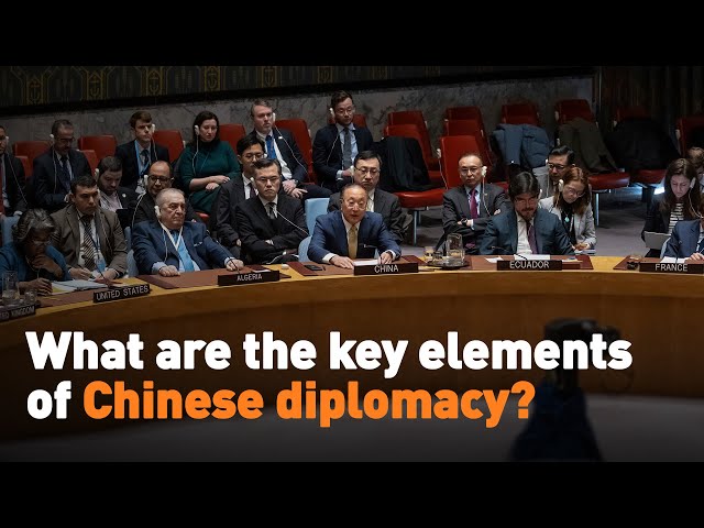 ⁣What are the key elements of Chinese diplomacy?