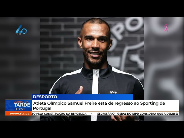 ⁣Atleta Olímpico Samuel Freire está de regresso ao Sporting de Portugal