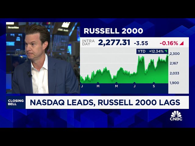 ⁣Small caps will continue to have growth in 2025, Cantor Fitzgerald's Eric Johnston