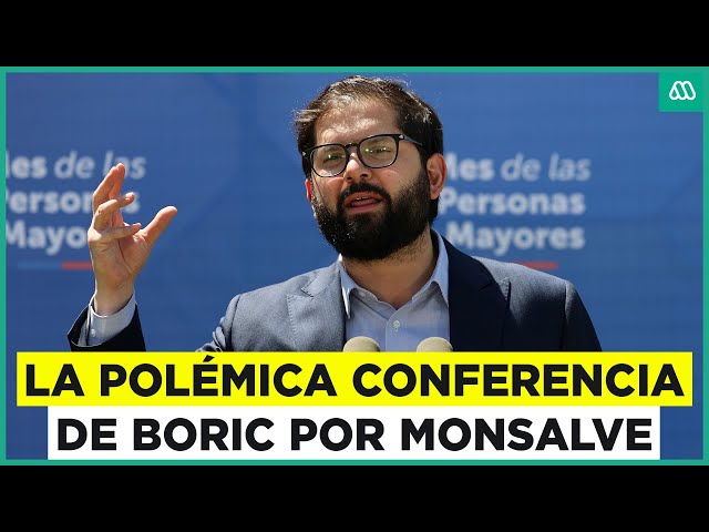 ⁣Manuel Monsalve: Así fue la polémica conferencia del presidente Boric