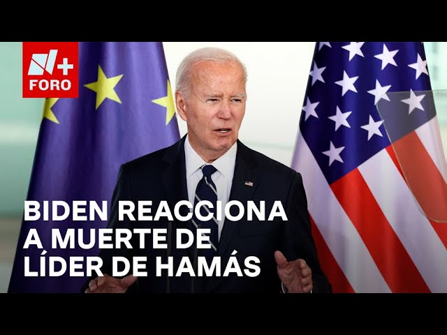 ⁣'Muerte de Sinwar, oportunidad para la paz en Gaza': Joe Biden - Noticias Mx