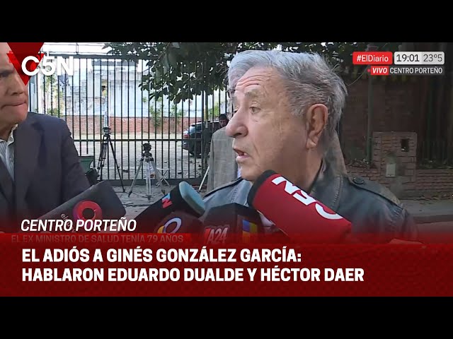 ⁣El ADIÓS a GINÉS GONZÁLEZ GARCÍA: la palabra de DUALDE y DAER