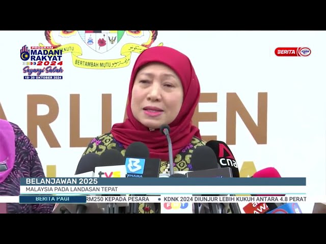 ⁣19 OKT 2024 - BERITA PAGI- BELANJAWAN 2025  MALAYSIA PADA LANDASAN TEPAT