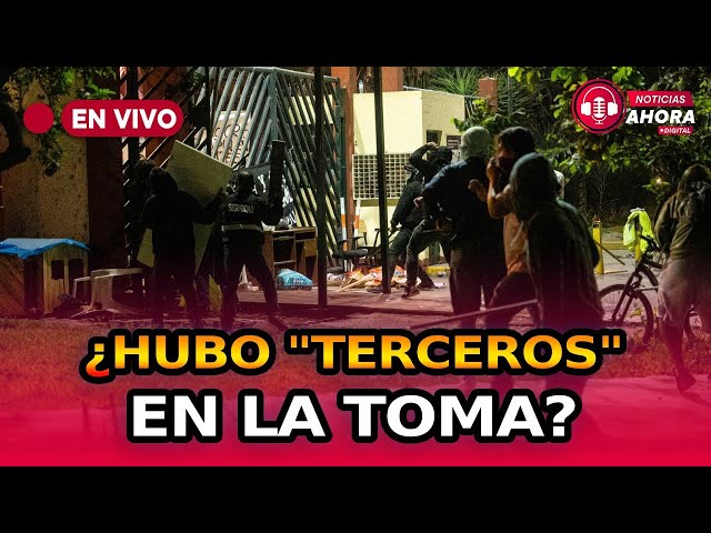 ⁣Tensión en San Marcos: ¿hubo "terceros" en actos violentos durante protesta?