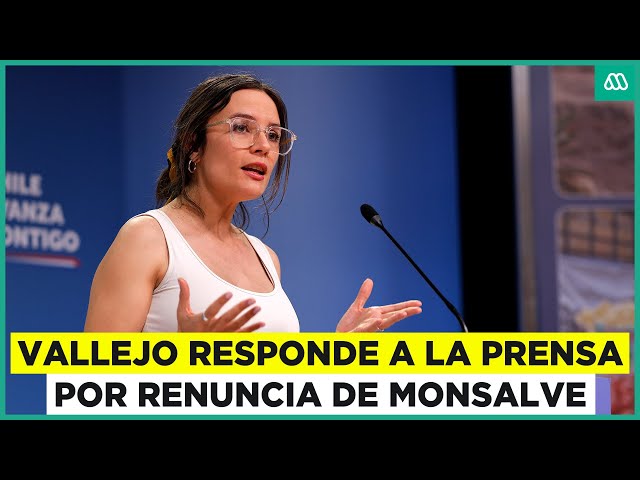 ⁣Camila Vallejo habla de la renuncia de Monsalve - Vocería Completa