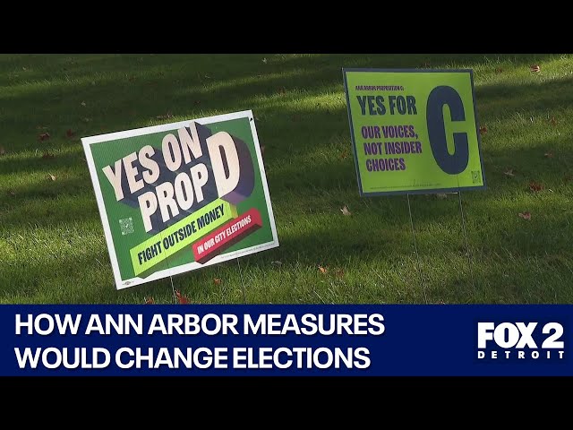 ⁣Ann Arbor ballot proposals would alter city's elections