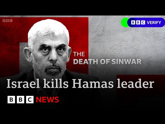 ⁣BBC Verify:  How Israel killed Hamas leader Yahya Sinwar | BBC News