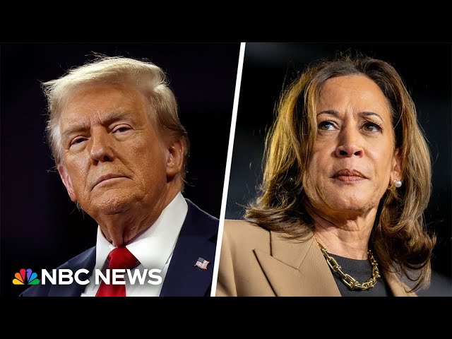 ⁣Harris responds to new polling that shows Trump ahead among male voters