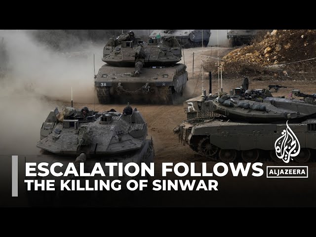 ⁣Escalation follows the killing of Yahya Sinwar as both Hamas and Israel maintain stances