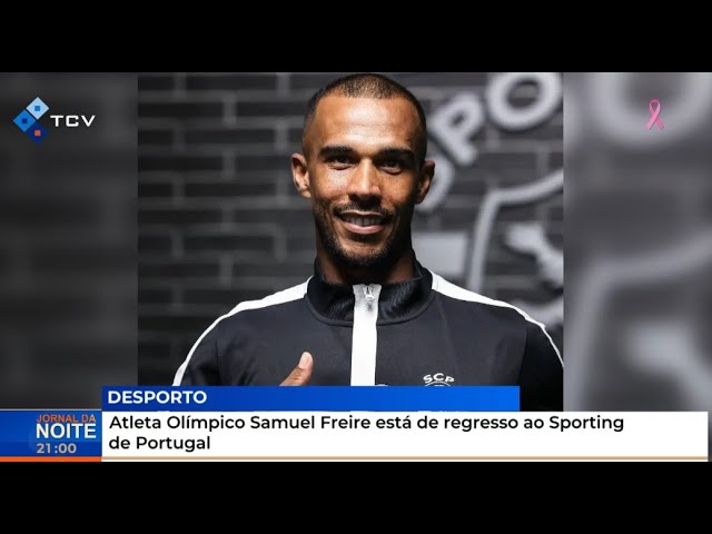 ⁣Atleta Olímpico Samuel Freire está de regresso ao Sporting de Portugal