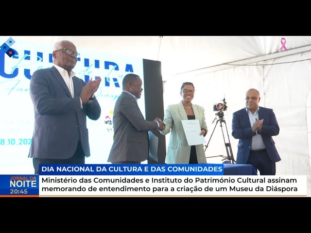 ⁣Ministério das Comunidades e IPC assinam memorando para criar Museu da Diáspora