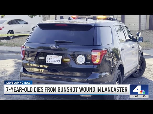 ⁣7-year-old boy dies from gunshot wound at Lancaster home