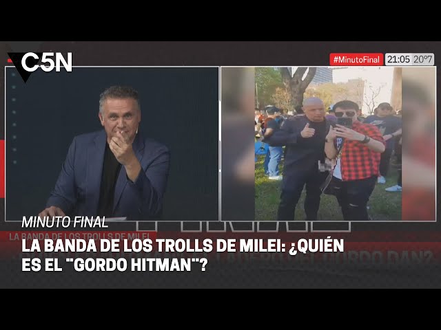 ⁣Quién es el ¨GORDO HITMAN¨, el PRESTAMISTA de MILEI