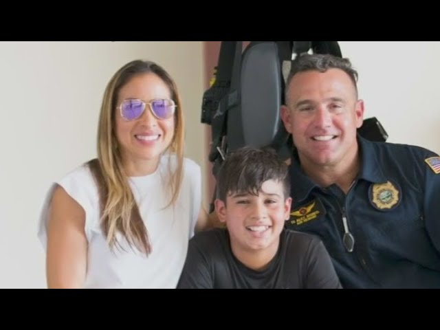 ⁣Miami-Dade Fire lieutenant's widow fights mental health stigma for first responders