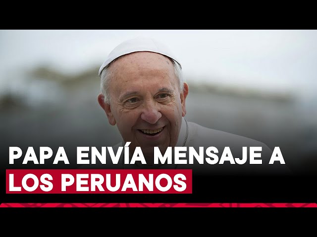 ⁣Papa Francisco envía mensaje a los peruanos por el mes del Señor de los Milagros