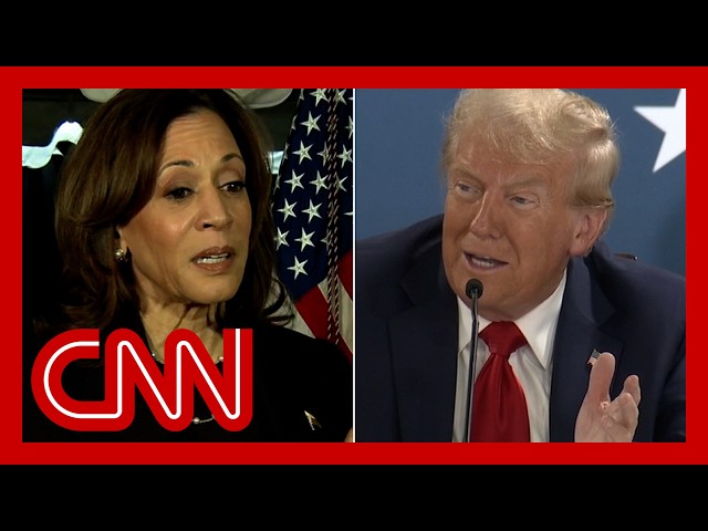 ⁣Burnett: Kamala Harris' new line of attack got under Trump's skin