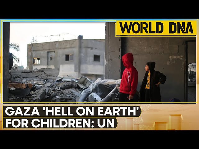 ⁣Israel-Hamas War: Gaza 'Hell On Earth' For One Million Children: UN | World DNA | WION