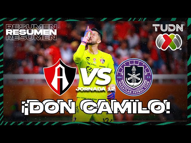 ⁣RESUMEN | Atlas vs Mazatlán | Liga Mx -AP2024 - J12 | TUDN