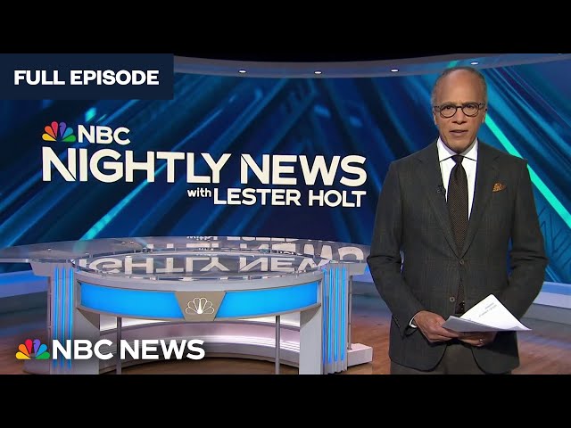 ⁣Nightly News Full Broadcast - Oct. 18