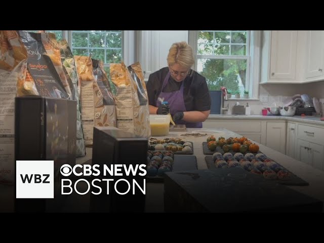 ⁣Needham woman goes from software engineer to chocolatier