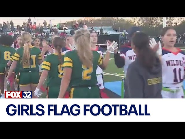 ⁣IHSA girls flag football state finals set for this weekend