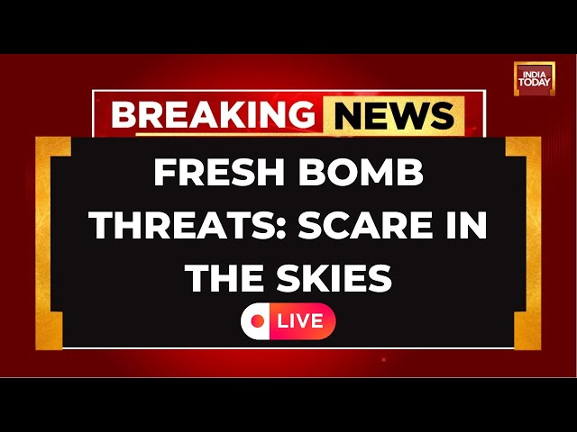 ⁣LIVE: Bomb Threats To Flights Continue | Fresh Threats To Vistara, Akasa Flights | India Today LIVE