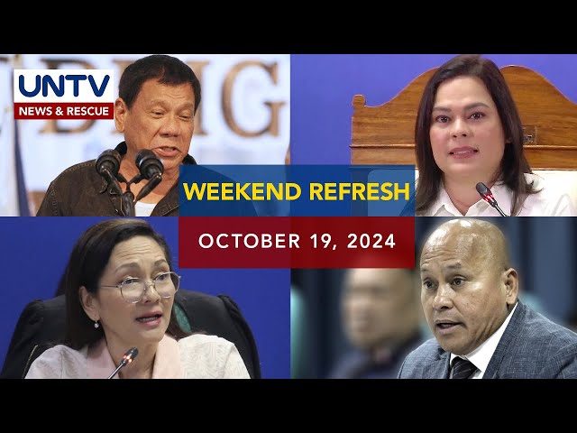 ⁣UNTV: IAB Weekend Refresh | October 19, 2024