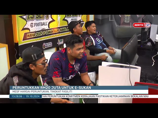 ⁣19 OKT 2024 -BTH- PERUNTUKKAN RM20 JUTA UNTUK E-SUKAN MESF HARGAI PERUNTUKAN, TINGKAT FASILITI