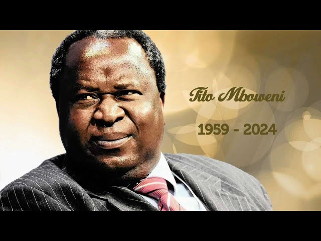 ⁣LIVESTREAM | Funeral service of former Minister Tito Mboweni