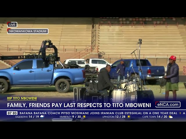 ⁣RIP Tito Mboweni | Flags flying at half-mast until Saturday evening