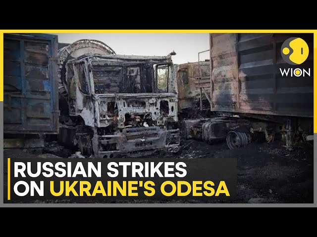 ⁣Russia-Ukraine War: Russian Missile Hits Residential Buildings in Ukraine's Odesa | WION