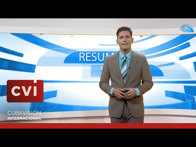 ⁣Cuba ratificó esta semana su apoyo a la causa palestina- Resumen Semanal