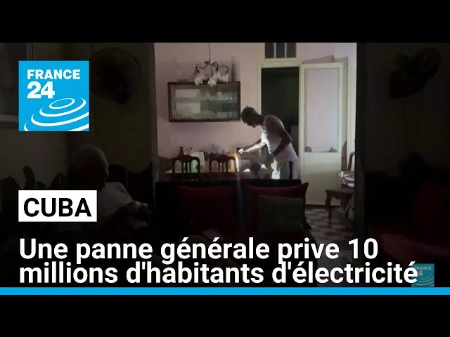 ⁣Cuba : une panne générale prive 10 millions d'habitants d'électricité • FRANCE 24