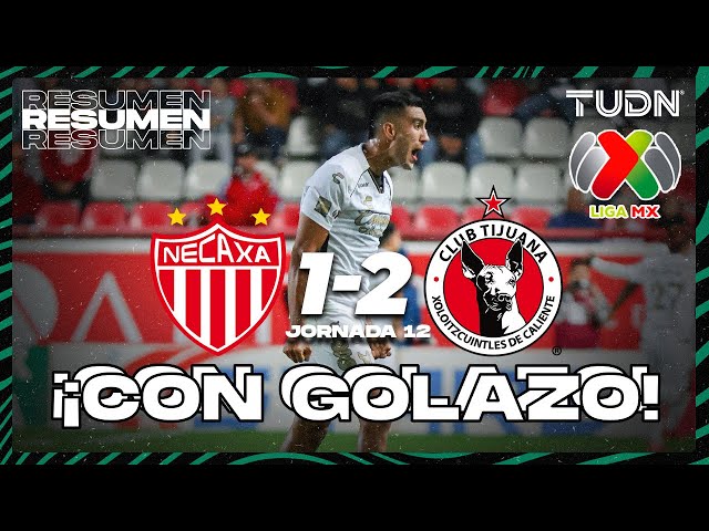 ⁣Resumen y goles | Necaxa 1-2 Tijuana | Liga Mx -AP2024 - J12 | TUDN