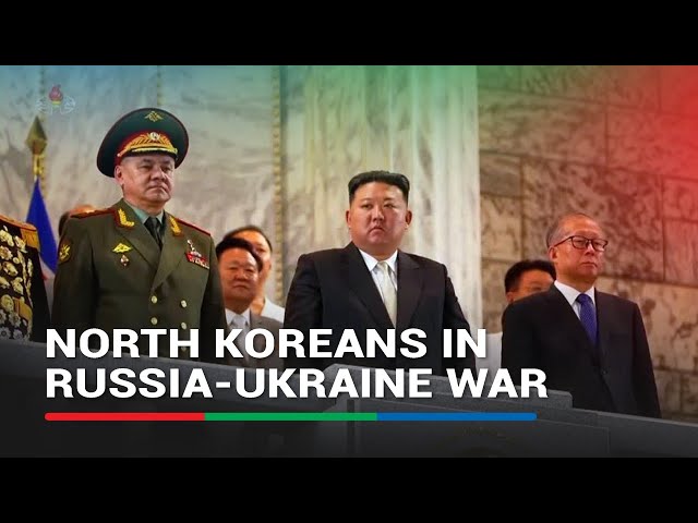 ⁣'North Korean troops training in Russia for Ukraine war' | ABS-CBN News