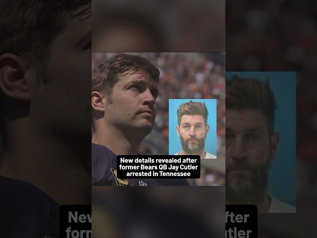 ⁣New details revealed after former Bears QB Jay Cutler arrested in Tennessee