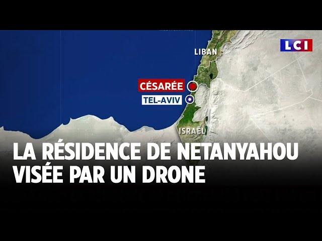 ⁣La résidence de Netanyahou visée par un drone