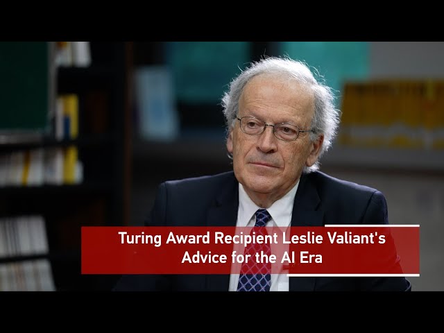 ⁣Turing Award recipient Leslie Valiant's advice for the AI era