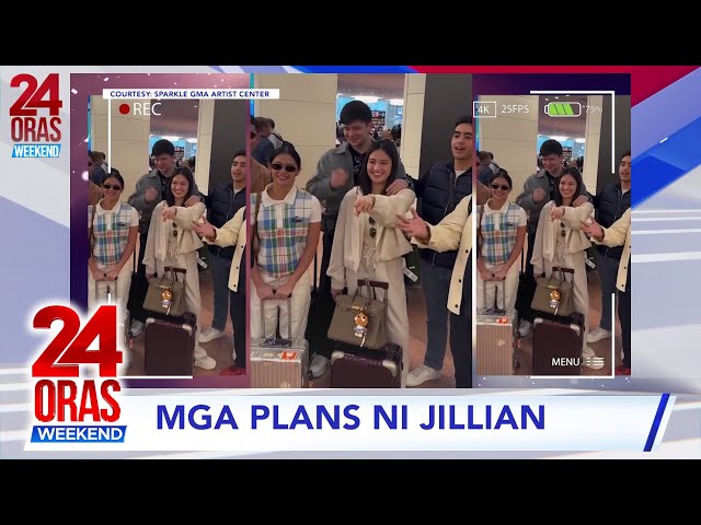 ⁣Jillian Ward, Julie Anne San Jose, Rayver Cruz, atbp., nasa Japan... #shorts | 24 Oras Weekend