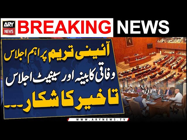 ⁣Constitutional Amendment: Cabinet meeting and Senate session delayed again