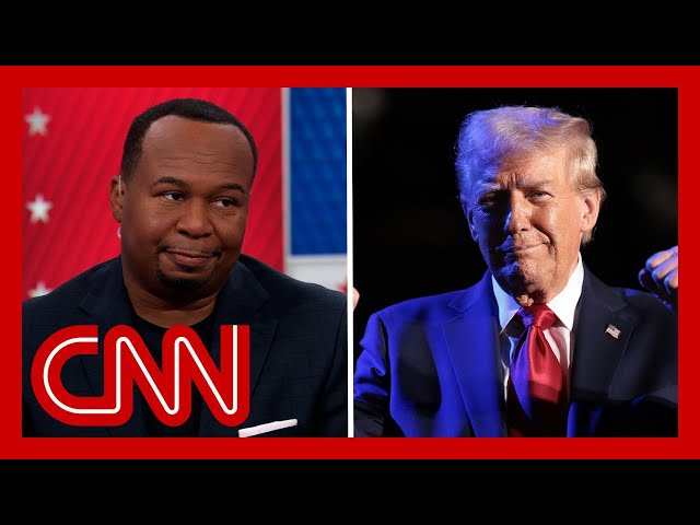 ⁣Roy Wood Jr. reacts to Trump’s saying "manhood is under attack"