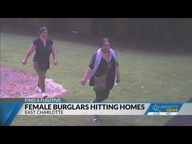 ⁣Female suspects wanted for breaking into Charlotte homes