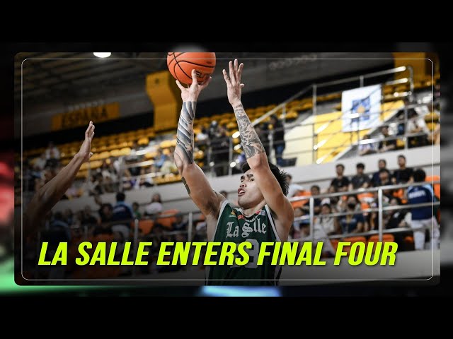 ⁣La Salle is first team to enter UAAP Season 87 Final 4 | ABS-CBN News