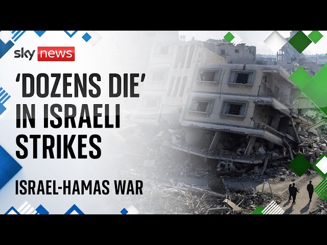 ⁣Israel 'kills dozens' in three strikes as drone launched at Netanyahu's home | Israel