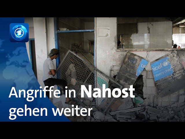 ⁣Angriffe in Nahost gehen unvermindert weiter