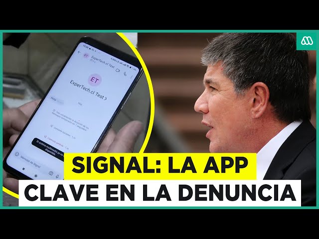 ⁣Signal: La aplicación usada por Monsalve para contactarse con su denunciante