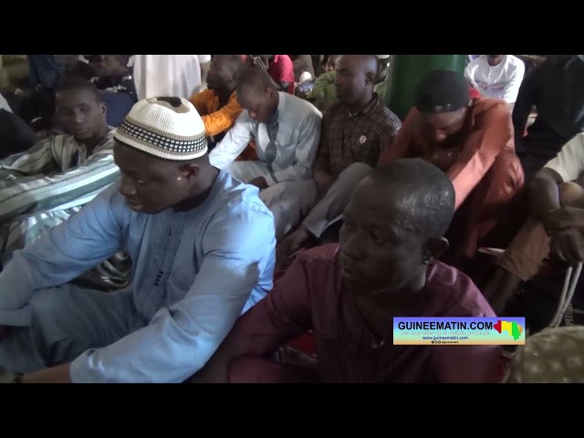 ⁣ Sermon du vendredi à la mosquée de Nongo : Elhadj Mansour Fadiga sur la constitution musulmane