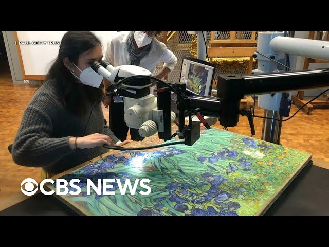 ⁣New technology creates unique view of famous Van Gogh painting