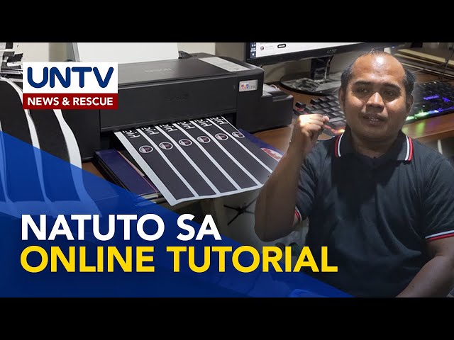 ⁣Digital Printing business, itinaguyod sa pamamagitan ng panonood ng online tutorial | Laban Lang