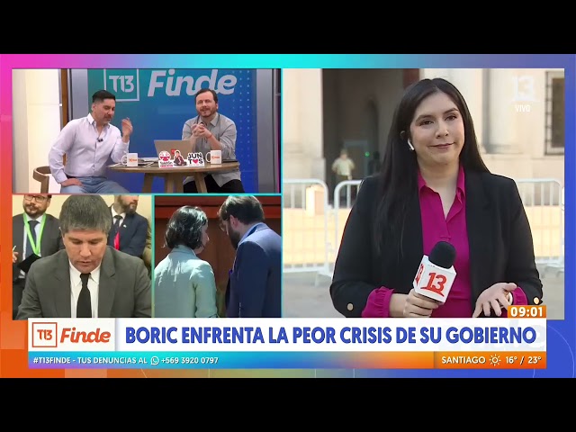 ⁣Tras polémico punto de prensa Boric enfrenta la peor crisis de su gobierno